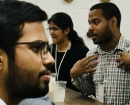 People at 30 Second Extrovert Workshop