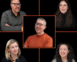 Grid showing people on Unhireable podcast